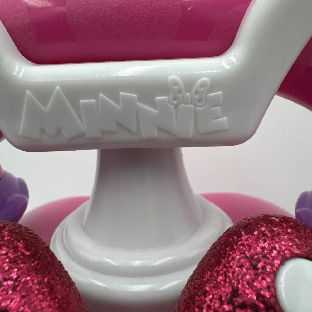 Disney Junior Minnie Mouse Ring Me Rotary Phone Pink Lights &‎ Sounds